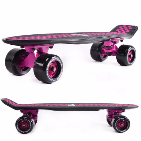 Kid Pink and Black Skateboard