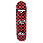 Checkers Skateboard Red and Black
