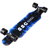 Black and Blue Skateboard
