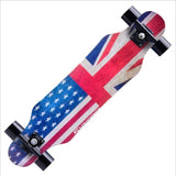 Black and Blue Skateboard
