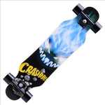 Black and Blue Skateboard