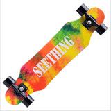 Black and Blue Skateboard