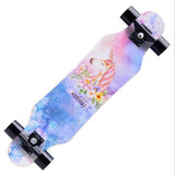 Black and Blue Skateboard
