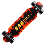 Black and Blue Skateboard