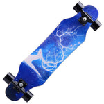 Black and Blue Skateboard