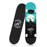 Skateboard Purple and Black
