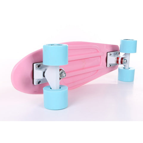 Kid Pink and Blue Skateboard