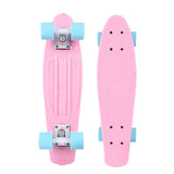 Kid Pink and Blue Skateboard