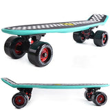 Kid Red and Black Skateboard